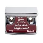 7102705 21014 United Pacific Freightliner Switch Guard Differential Red Sticker 710270210145