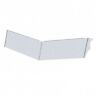 28006 Upi Standard Cab Peterbilt Stainless Steel Drop Sunvisor