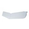 28008 Upi Peterbilt Stainless Low Roof Drop Sunvisor