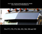 35022 Rdw Peterbilt Flat Top Ultracab Blind Mount Drop Visor Blank