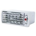 41616 United Pacific Chrome Plastic Volvo Vent Diamond Red