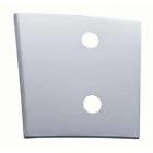 41620 United Pacific Chrome Stainless Steel Volvo Air Valve Panel Trim