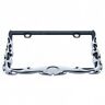 50038 United Pacific Chrome Flame License Plate Frame