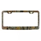 50047 United Pacific Chrome Foliage Camo License Frame
