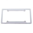 50054 United Pacific Chrome Aluminum Polished Finish Billet License Frame