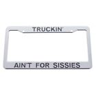 50087 United Pacific Truckin Anit For Sissies Chrome License 710270500871
