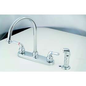 Ch801gs American Brass 758665000193 Faucet Used For Kitchen Single Piece 8 Inch Deck Mount