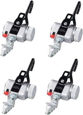 K530311-0000hl Amf Bruns Protektor 2.0 Silverseries 4-pack Tie-down Kit L-track