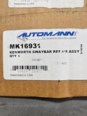 334-1617 Automann Mk16931 Kw Swaybar Repair Assy