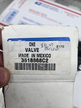 3518868c2 Bendix Genuine International Quick Release Valve Pushlock New Open Box