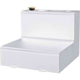 Dz91754s Dee Zee 50 Gallon L-shape Transfer Tank Ford/chevy/ram - White