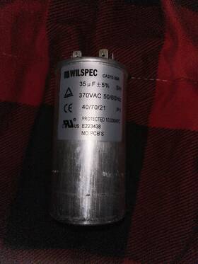 54-8400-a Dynasys Apu Hvac Compressor Start Capacitor