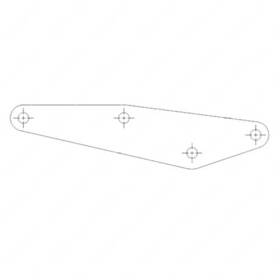 21-25154-002 Freightliner Bumper Bracket For