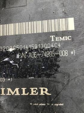 Freightliner 2166360 Replaces A06-74995-008 2016 Cascadia 113 Electrical Component Oh