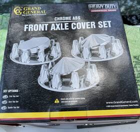 40200 Grand General Chrome Abs Front Axle Cover Kit
