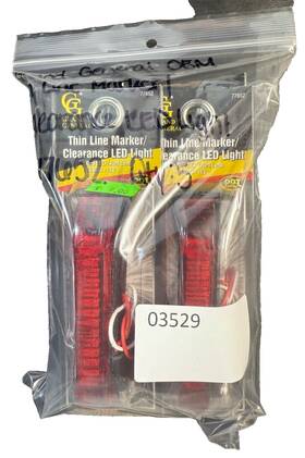 77652 Grand General Oem Thin Line Marker Clearance Lights P/n Qty 5