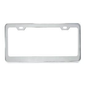 Gga-60440 Grand General Gga 60440 Plain Chrome Plated Steel License Plate Frame With 2