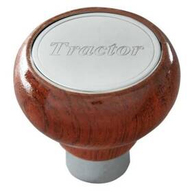 Gga-96024 Grand General Gga 96024 Rosewood Screw-in Air Control Knob With Chrome Rim And