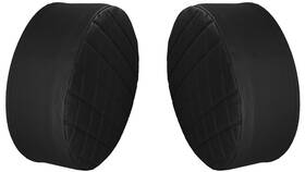 Grilleadz Ftec-26-6.5-blk 26 Inch Black Fuel Tank End Covers With 6.5 Side Skirt Overstock Discounted