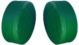 Ftec-26-9-grn Grilleadz 26 Inch Green Fuel Tank End Covers For Tanks That Are Diameter