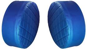 Ftec-26-9-rblue Grilleadz 26 Inch Royal Blue Fuel Tank End Covers For Tanks That Are Diameter