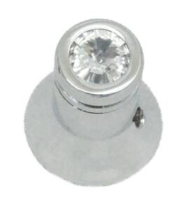 5566c Hana Truck Sport Hts Cb Radio Knob For Cobra Channel Selector Clear Jewel Chrome #5566c Each