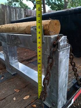 20-04-101-22-ll Hd Ramps 5 Inch L X 101 W 22 H Aluminum Load Leveler Bridge - 20 000 Lb. Rating Used