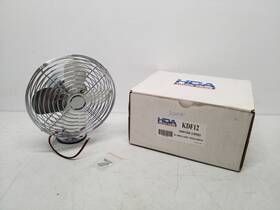 Kdf12 Hda Truck Pride 12v 6 Inch 2-speed Dash Fan Metal Cage With Toggle Switch