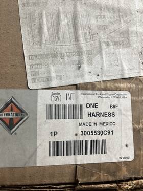 3005530c91 International Engine Wiring Harness Rev. G J-1