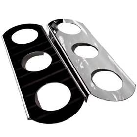 Jml Kustoms 100645 Peterbilt 379 389 15 Inch Rear Air Cleaner Bracket Radius Ends With 3 Light Holes
