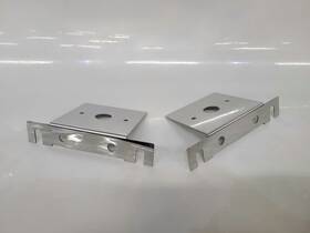 Jml Kustoms 44929 Kenworth Stainless Steel 15 Inch Rear Air Cleaner Bracket Pair With Radius Ends New