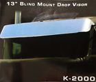 W900l K2000 Ata Kenworth Curved Window Blind Mount Drop Visor