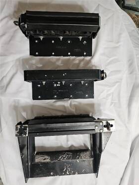 K145-233-2 Kenworth 3 Bar J-lock Load Lock Holders Top Middle And Lower Locking Brackets