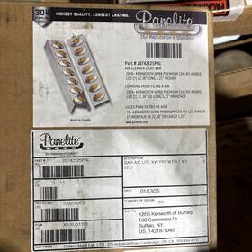 20742325pnl Kw Panelite Air Cleaner Light Bar 2010 W900 Premium Amber Led