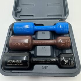 12210 Lisle Stubby Torque Stick Set 3 Pc 7/8 Inch 19mm 21mm 100 Ft Lbs