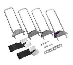 Meq-324 Merritt Meq 324 Mounting Clamp Kit With 17 Inch Ubolt