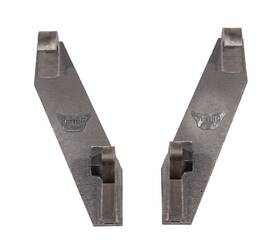 Mytee Products 840223697850 2pk Weld-on Tractor Mounting Brackets For Deere And Global Euro Loaders