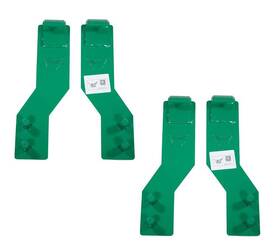 Mytee Products 840223697959 20 Inch X4-1/2 Weld-on Steel Quick Tach Mounting Brackets For Deere Tractor - 2pair