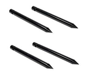 Mytee Products 840223697966 4pk 17 Inch Hay Bale Spear Stabilizer For Skid Steer Mount Plate Tractor