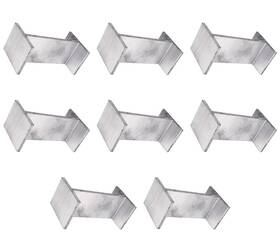 Lmbrclipx8 Mytee Products 8pk 6 Inch Load Leveler Aluminum Lumber Clip For 3-3/8 Stake Pockets 20k Capacity