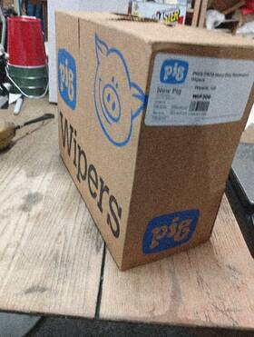 Wip311 New Pig Pr70 Hd Maintenance Cloth Box Of 125 103