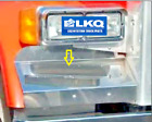P-1045 Ara Peterbilt Stainless Square Fender Guard For Up