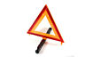 198-00072 P625 Spring Brake Warning Triangle Flare Kit