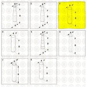 Akp-9837 Pai Set King Pin For