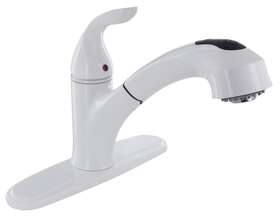 Pf231241 Phoenix Products 019079637758 Faucet Used For Kitchen Single Piece 8 Inch Deck Mount
