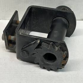 W8425-2 Pm Bolt On Winch 4 Inch Strap Binders Flatbed Truck Trailer Tie Down Winches Low Pro