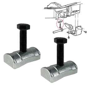 Evg019 Precision Auto Labs Torsion Bar Adjustment Bolt And Lock Nut Fit For Chevrolet Silverado Tahoe Gmc