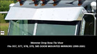 35002 Rdw Peterbilt Ultracab Monster Sun Drop Visor Stainless Steel