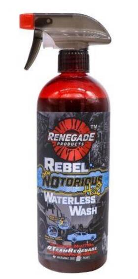 Renegade Products Clrnww24 Notorious Waterless Wash 24 All Fluids Chemicals
