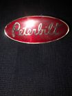 S53-6059 Rev- Peterbilt Glove Panel Red Epoxy Emblem